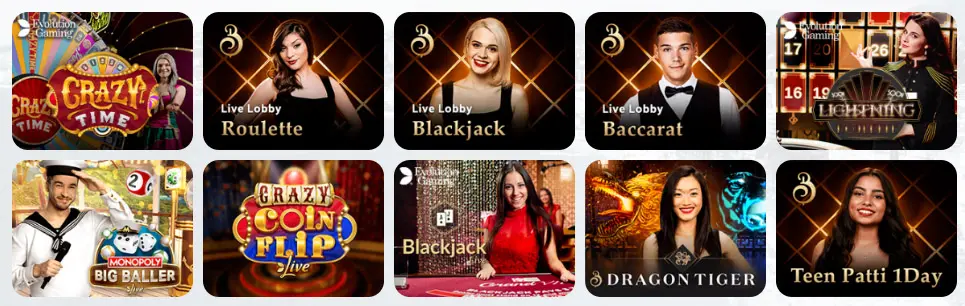 Giochi da casinò dal vivo ElSlots Casino